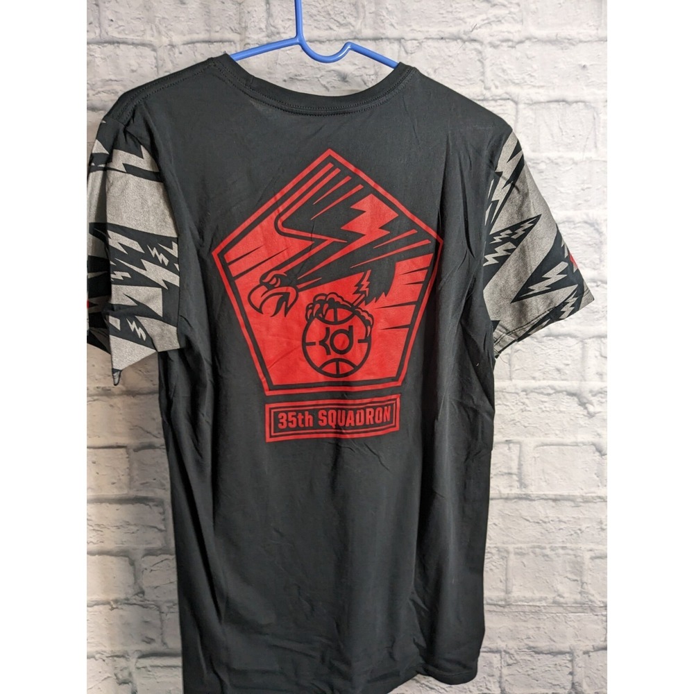 Nike Mens Shirt KD Kevin Durant Medium Athletic Cut 35th Squadron Lightning NBA